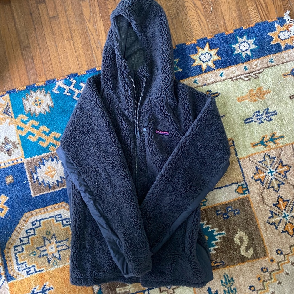 Kith x Colombia aspen jacket Sherpa size medium